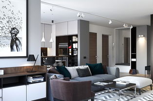 灰色格调室内装修(灰色调调装修风格样板房),第3张 灰色格调室内装修(灰色调调装修风格样板房),灰色格调室内装修(灰色调调装修风格样板房),第3张