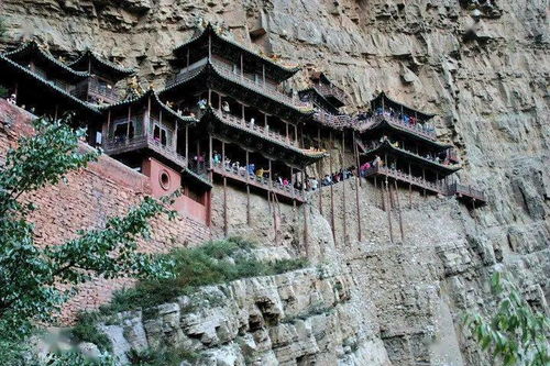 山西悬空寺图片（山西悬空寺景点介绍）,山西悬空寺图片（山西悬空寺景点介绍）,第1张