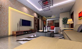 简欧风格客餐厅效果图（房屋装修设计）,简欧风格客餐厅效果图（房屋装修设计）,第1张