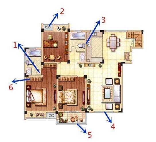 70平米两室一厅装修效果图（70平方两室一厅装修户型图）,70平米两室一厅装修效果图（70平方两室一厅装修户型图）,第3张