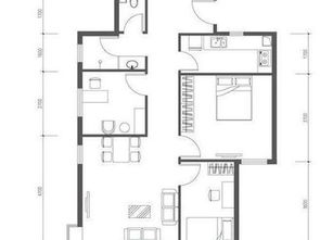 70平米两室一厅装修效果图（70平方两室一厅装修户型图）,70平米两室一厅装修效果图（70平方两室一厅装修户型图）,第2张